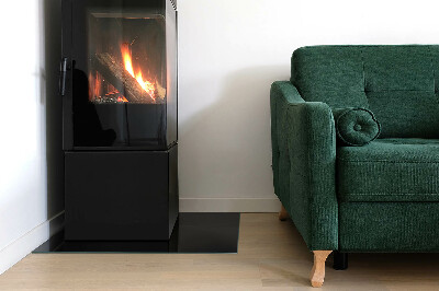 Szyba hartowana pod kominek Kolor Ciemny grafitowy