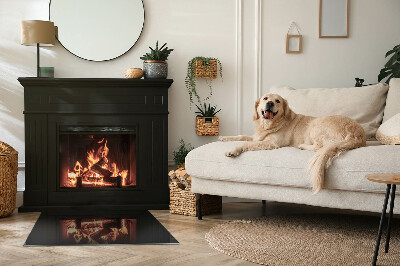 Placa protección suelo estufa Color grafito oscuro