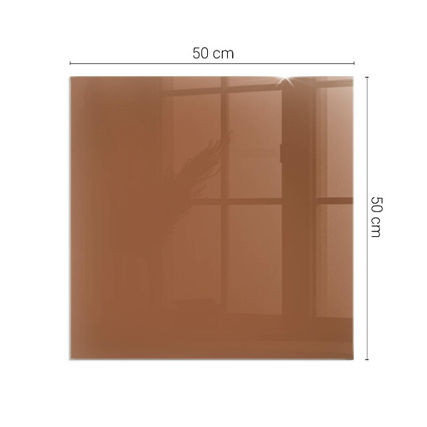 Protector suelo para estufa de leña Color marrón