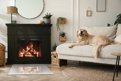 Placa protectora suelo estufa Color gris