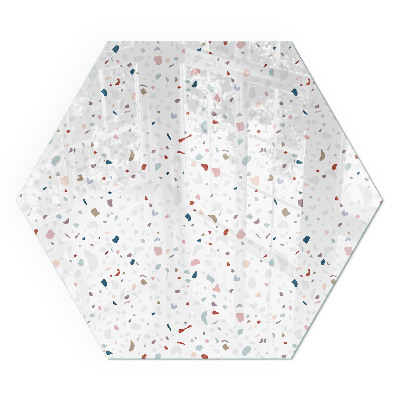 Protector de suelo para estufa hexagonal Formas en miniatura