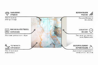 Protector de suelo para estufa hexagonal Disposición de decoraciones de mosaico