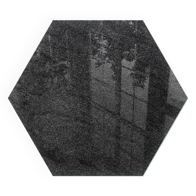 Protector de suelo para estufa hexagonal Patrón de estructura de piedra