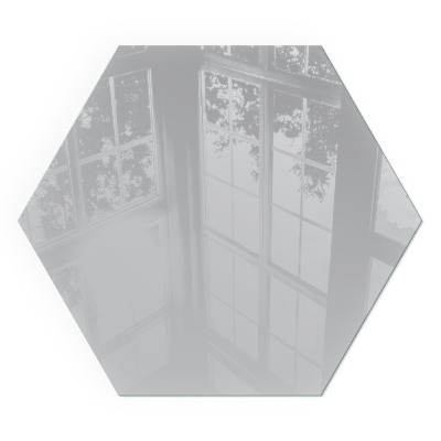 Protector de suelo para estufa hexagonal Color Gris claro