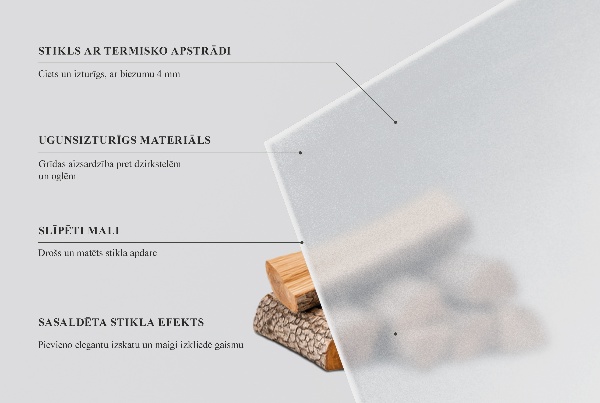 Hexagonal placa protectora para suelo de estufa con efecto de cristal esmerilado