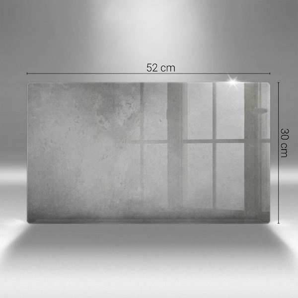 Posavaso de vidrio para velas funerarias Fondo de textura de hormigón