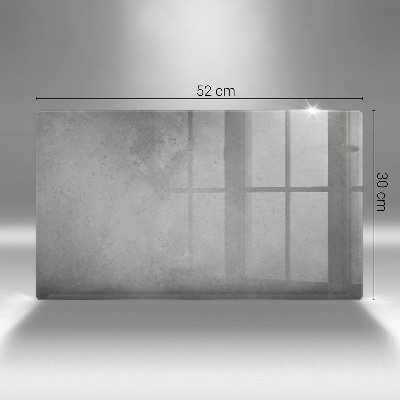 Posavaso de vidrio para velas funerarias Fondo de textura de hormigón