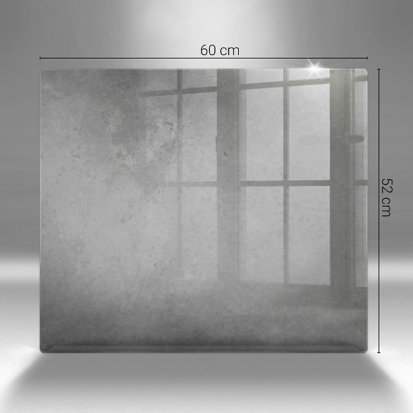 Posavaso de vidrio para velas funerarias Fondo de textura de hormigón