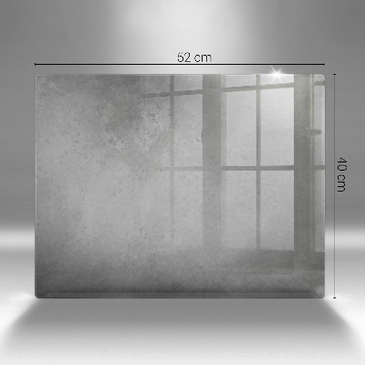 Posavaso de vidrio para velas funerarias Fondo de textura de hormigón