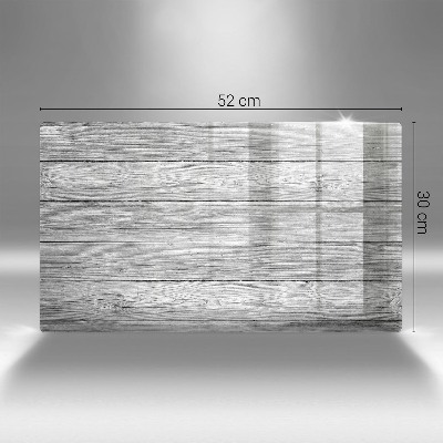 Posavaso de cristal para velas funerarias Tablas de madera viejas