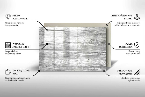 Posavaso de cristal para velas funerarias Tablas de madera viejas
