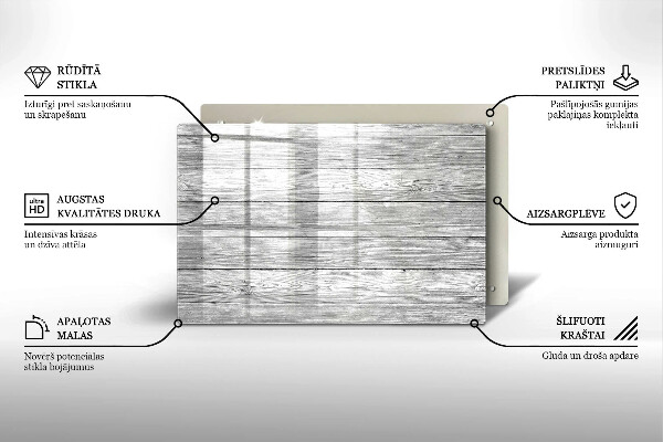 Posavaso de cristal para velas funerarias Tablas de madera viejas