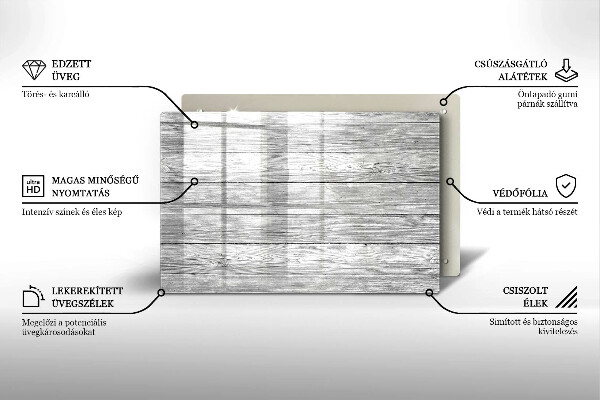 Posavaso de cristal para velas funerarias Tablas de madera viejas