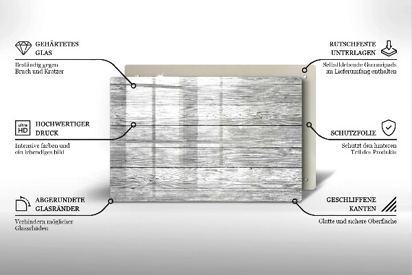 Posavaso de cristal para velas funerarias Tablas de madera viejas