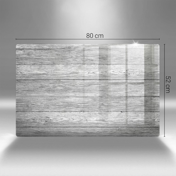 Posavaso de cristal para velas funerarias Tablas de madera viejas