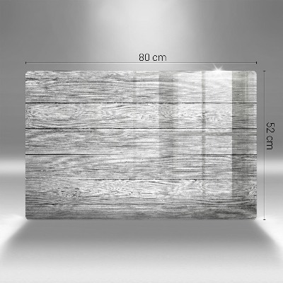 Posavaso de cristal para velas funerarias Tablas de madera viejas