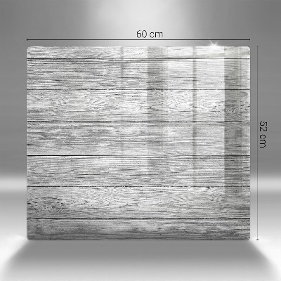 Posavaso de cristal para velas funerarias Tablas de madera viejas