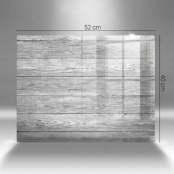 Posavaso de cristal para velas funerarias Tablas de madera viejas