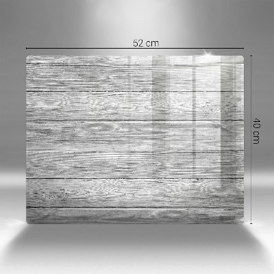 Posavaso de cristal para velas funerarias Tablas de madera viejas