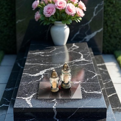 Posavaso de vidrio para velas Tablero de madera oscura