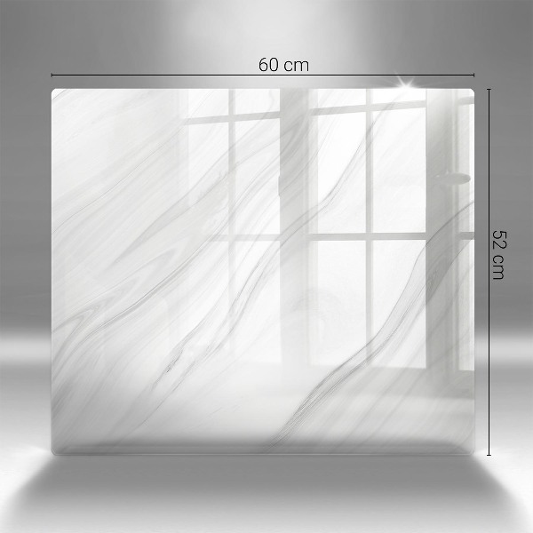 Posavaso de vidrio para velas funerarias Mármol delicado