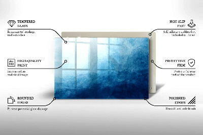 Posavaso de vidrio para velas Fondo abstracto