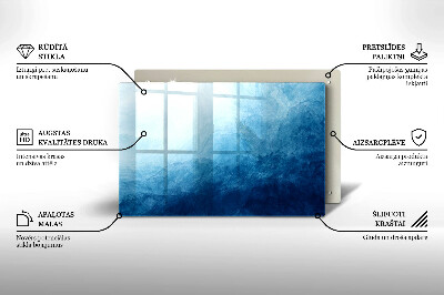 Posavaso de vidrio para velas Fondo abstracto