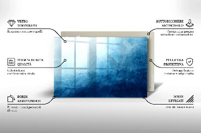 Posavaso de vidrio para velas Fondo abstracto