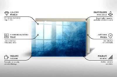 Posavaso de vidrio para velas Fondo abstracto