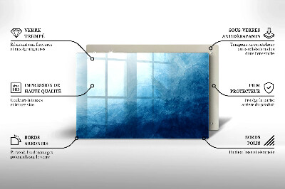 Posavaso de vidrio para velas Fondo abstracto