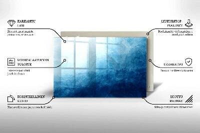 Posavaso de vidrio para velas Fondo abstracto