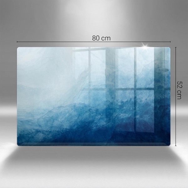 Posavaso de vidrio para velas Fondo abstracto