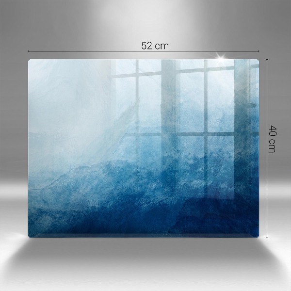 Posavaso de vidrio para velas Fondo abstracto