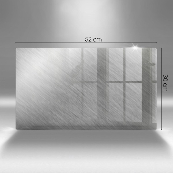 Posavaso de cristal para velas funerarias Fondo de textura de metal