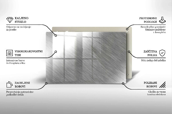 Posavaso de cristal para velas funerarias Fondo de textura de metal