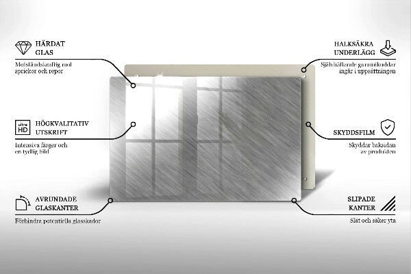 Posavaso de cristal para velas funerarias Fondo de textura de metal