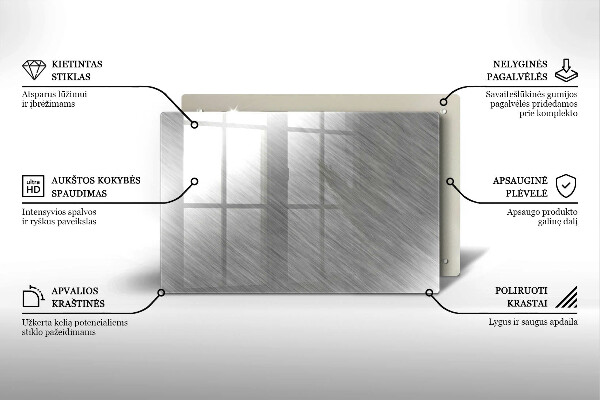 Posavaso de cristal para velas funerarias Fondo de textura de metal
