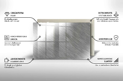 Posavaso de cristal para velas funerarias Fondo de textura de metal