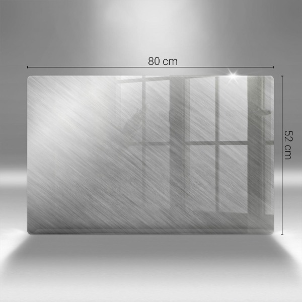 Posavaso de cristal para velas funerarias Fondo de textura de metal