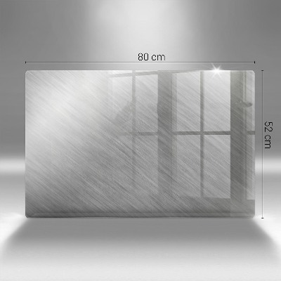 Posavaso de cristal para velas funerarias Fondo de textura de metal