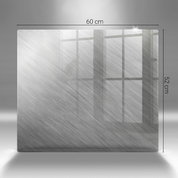 Posavaso de cristal para velas funerarias Fondo de textura de metal