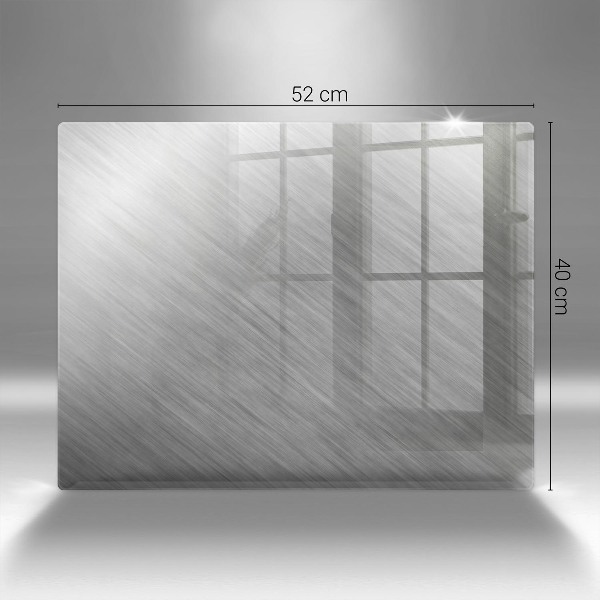 Posavaso de cristal para velas funerarias Fondo de textura de metal