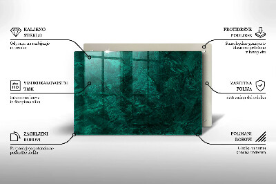 Posavaso de cristal para velas funerarias Textura de fondo de piedra