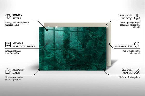 Posavaso de cristal para velas funerarias Textura de fondo de piedra