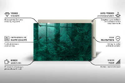 Posavaso de cristal para velas funerarias Textura de fondo de piedra