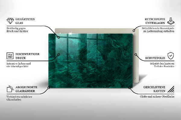 Posavaso de cristal para velas funerarias Textura de fondo de piedra