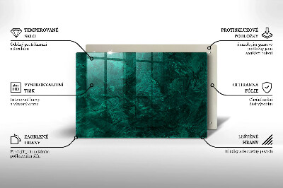 Posavaso de cristal para velas funerarias Textura de fondo de piedra