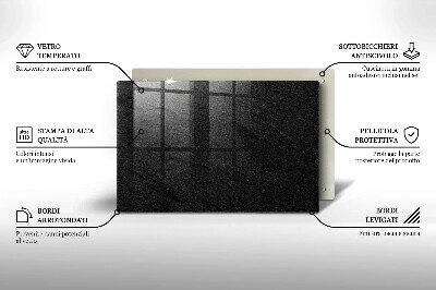 Posavaso de vidrio para velas Textura de piedra