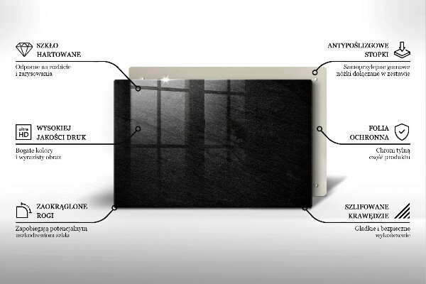Posavaso de vidrio para velas funerarias Textura de roca