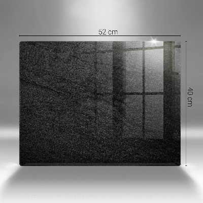 Posavaso de vidrio para velas funerarias Textura de roca